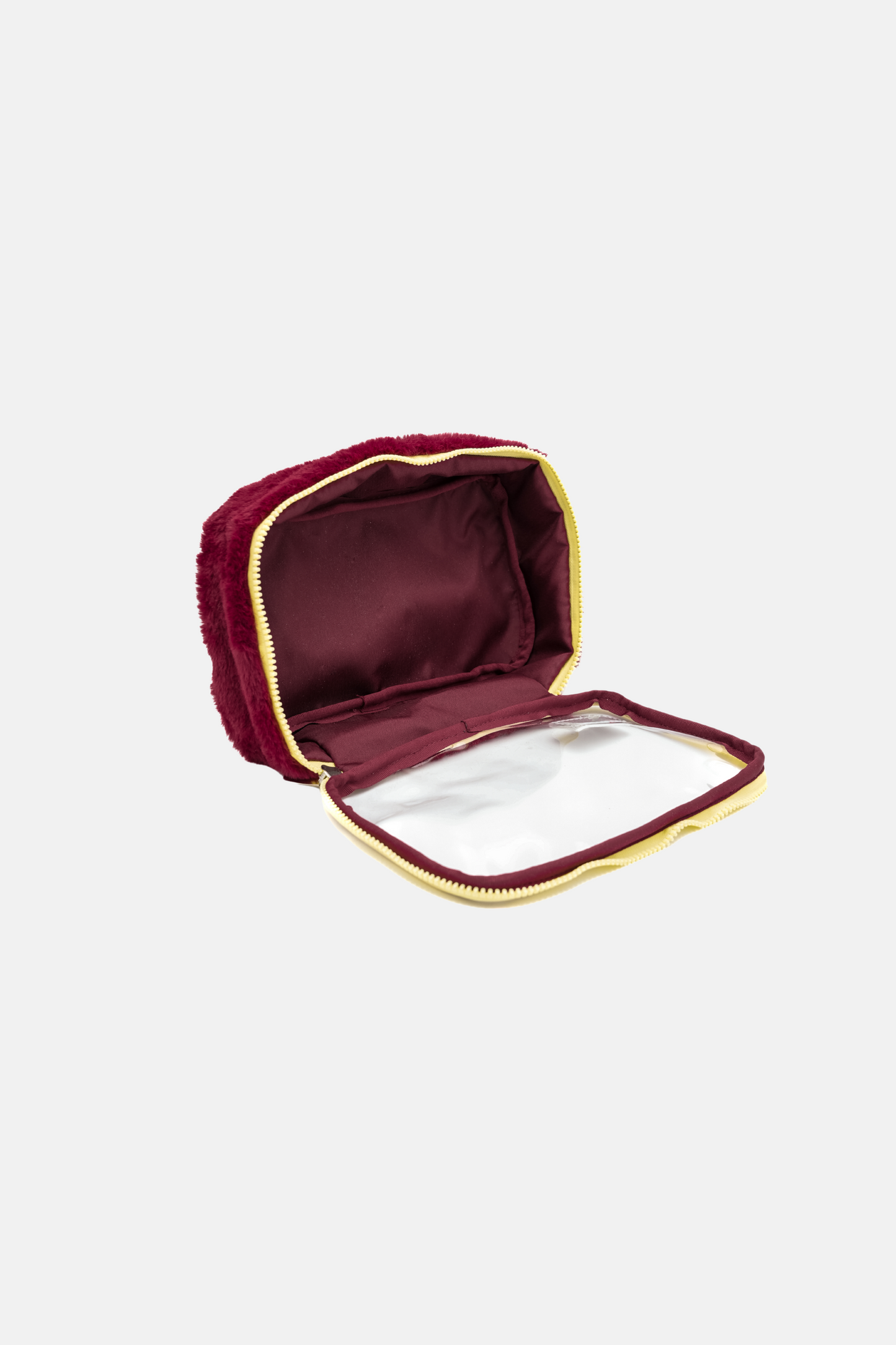 Glassy Bag M Fur Cherry