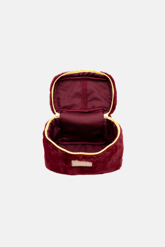 Vanity Bag Fur Cherry