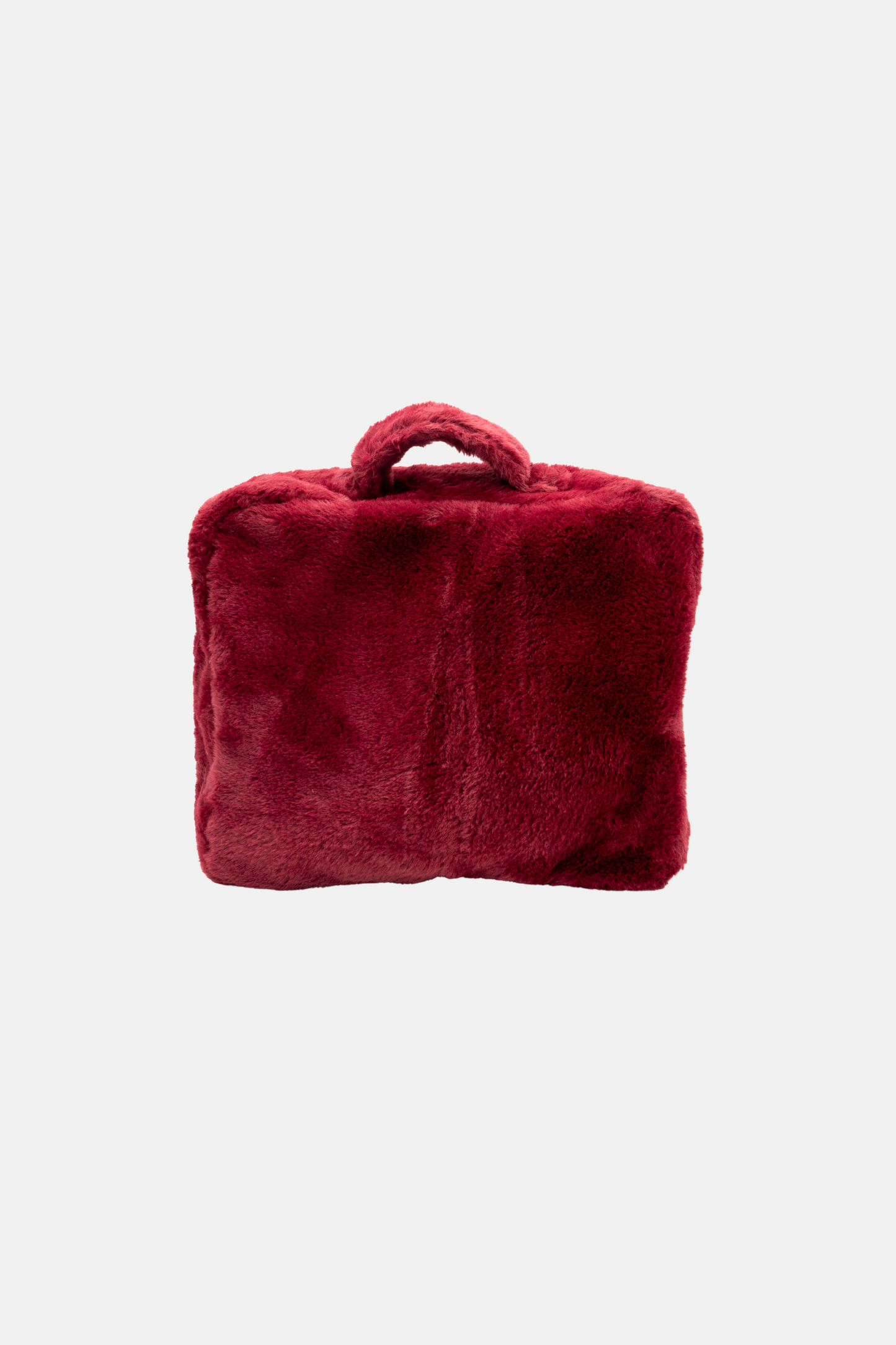 Glassy Bag L Fur Cherry