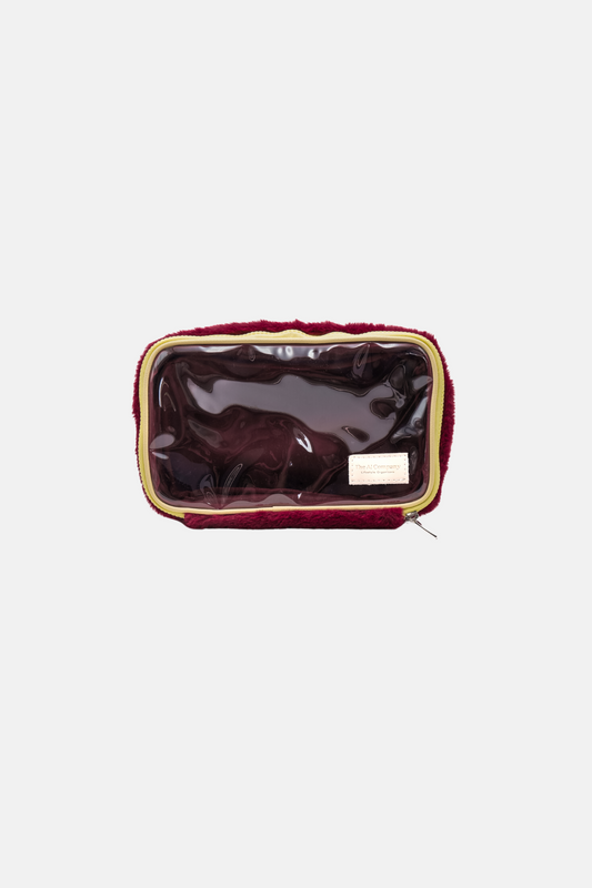 Glassy Bag M Fur Cherry